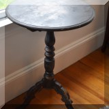 F43. Painted side table. 